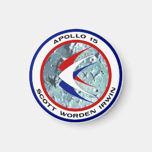Apollo 15: Lunar Sightseeing Magnet