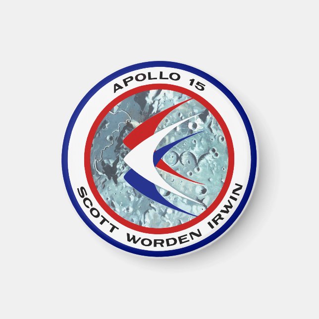 Apollo 15: Lunar Sightseeing Magnet (Front)
