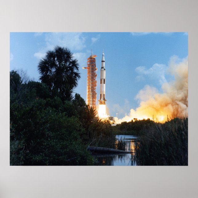 Apollo 16 Launch Poster (Front)