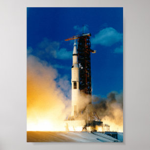 Apollo 16 Launch Poster