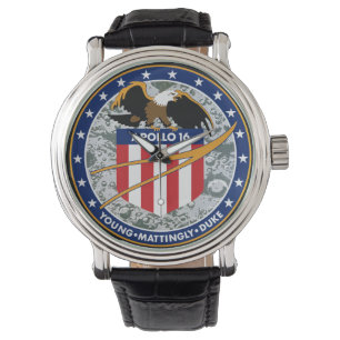 Apollo 16 NASA Mission Patch Logo Watch