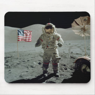 Apollo 17 Astronaut in the Taurus Littrow Valley Mouse Pad