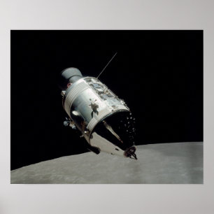 Apollo 17 Command Module Poster