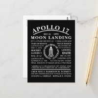 Apollo 17 Detailed Space Voyage Symbol