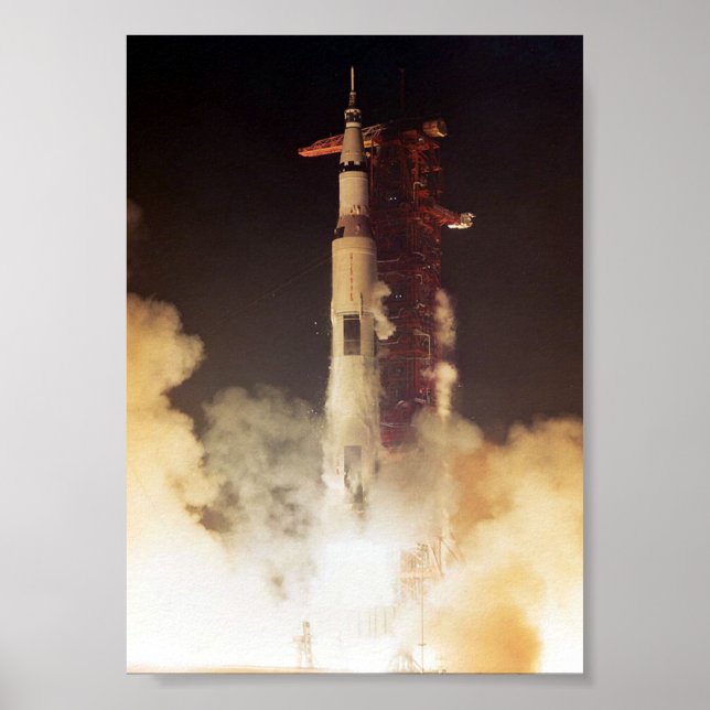 Apollo 17 Launch Poster (Front)