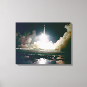 Apollo 17 Lift Off Canvas Print