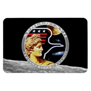Apollo 17 NASA Mission Patch Logo Magnet