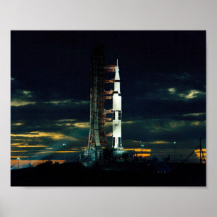Apollo 17 Ready for Launch Poster