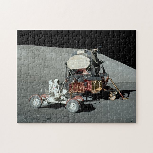 Apollo 17 - The Final Manned Moon Landing Jigsaw Puzzle (Horizontal)