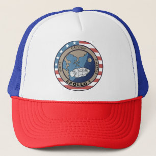 Apollo 1 Mission Patch Trucker Hat