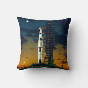 Apollo 4 Saturn V on Pad A Launch Complex 39 Cushion