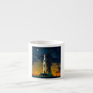 Apollo 4 Saturn V on Pad A Launch Complex 39 Espresso Cup