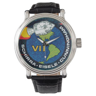 Apollo 7 NASA Mission Patch Logo Watch