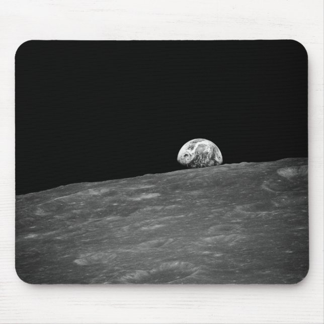 Apollo 8 Earthrise Mouse Pad (Front)