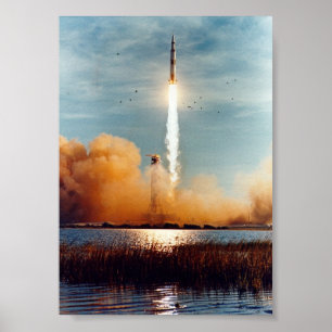 Apollo 8 Launch Poster