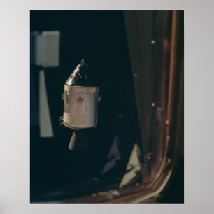 Apollo 9 Command & Service Module viewed from LM Poster