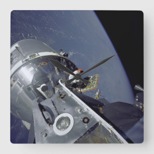 Apollo 9 (Gumdrop Meets Spider) Watch Square Wall Clock