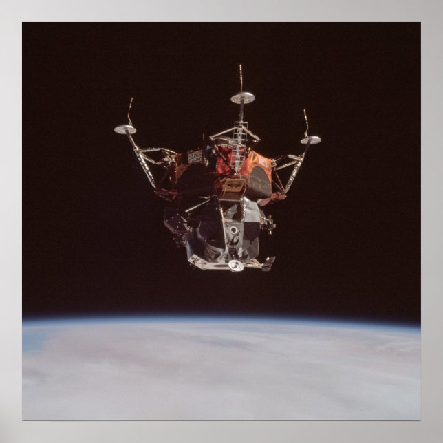 Apollo 9 Lunar Module "Spider" Poster (Front)