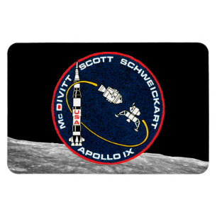 Apollo 9 NASA Mission Patch Logo Magnet