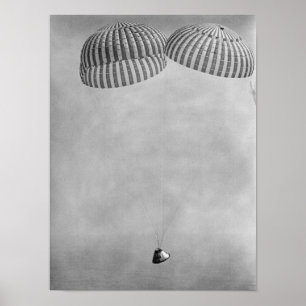 Apollo 9 Splashdown & Recovery Poster