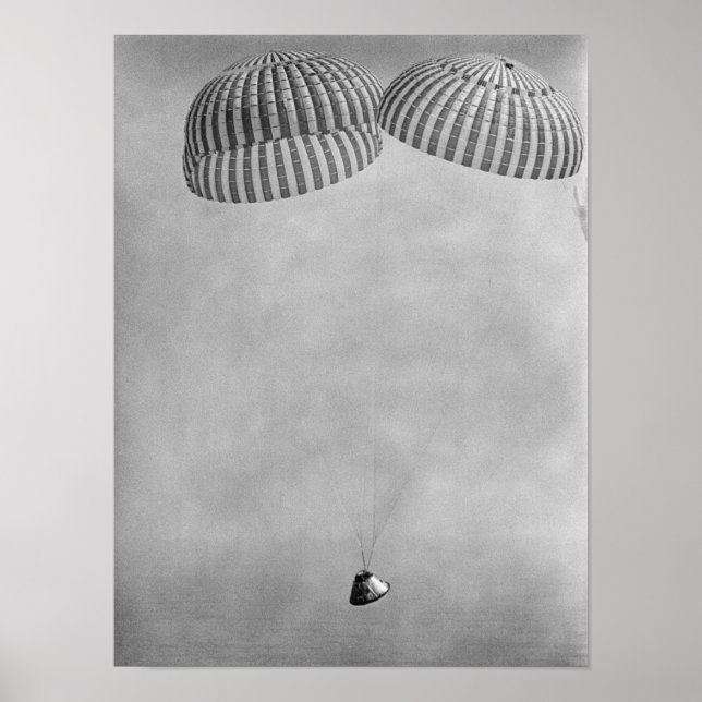 Apollo 9 Splashdown & Recovery Poster (Front)