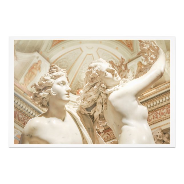 Apollo and Daphne Bernini Masterpiece, Italy Photo Print (Front)