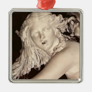 Apollo and Daphne, detail of Daphne's head Metal Ornament