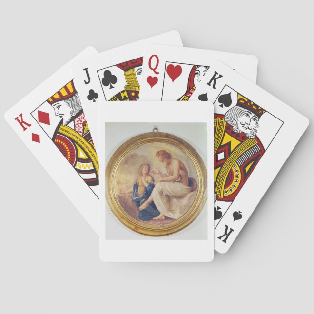 Apollo and Phaethon, c.1634 (fresco) Playing Cards (Back)