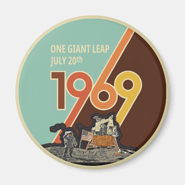 Apollo Anniversary Magnet (Front)