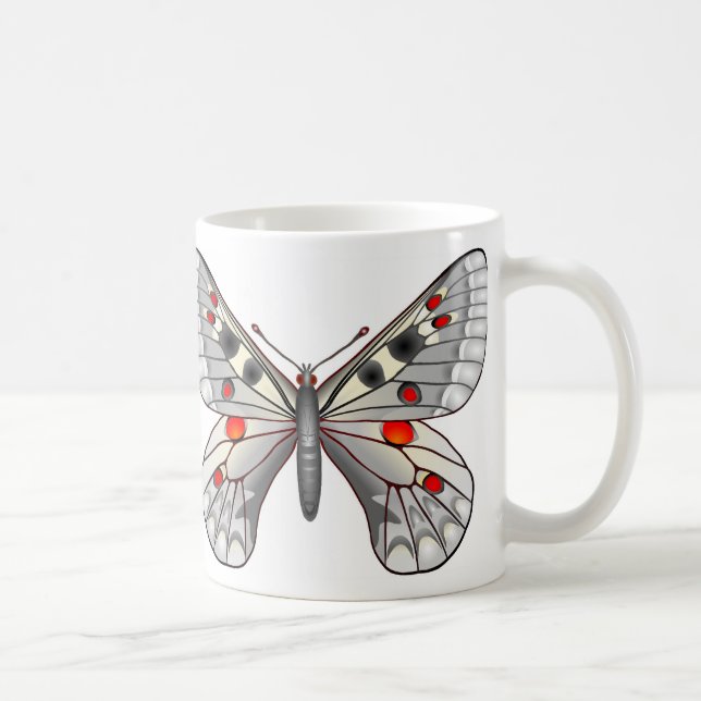Apollo butterfly coffee mug (Right)