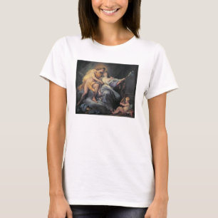 Apollo caressing the nymph Leucothea (oil on canva T-Shirt