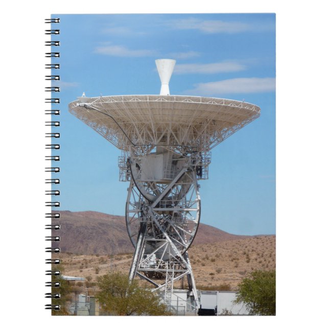 Apollo Deep Space Dish Antenna Notebook (Front)
