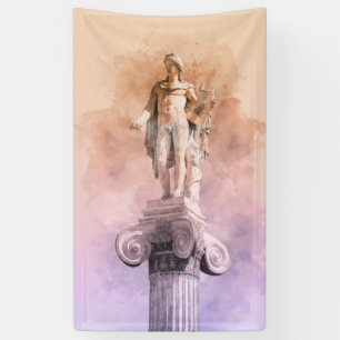 Apollo Greek Statue – Mythology-Themed Party Banner