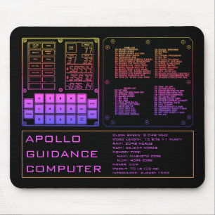 Apollo Guidance Computer Mouse Pad