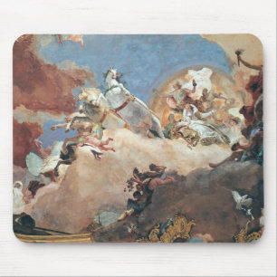 Apollo in his Sun Chariot driving Beatrice I Mouse Pad