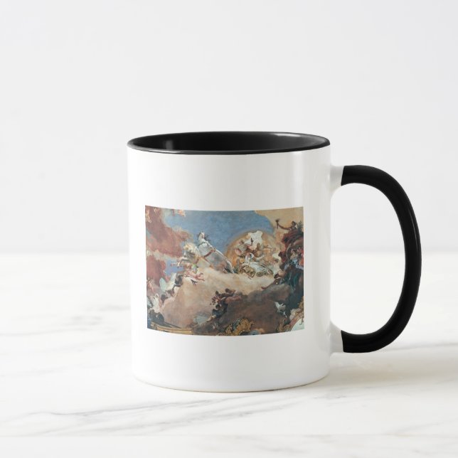 Apollo in his Sun Chariot driving Beatrice I Mug (Right)