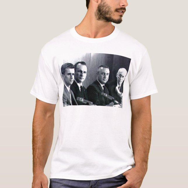 Apollo one space program personnel T-Shirt (Front)