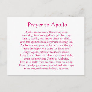 Apollo Postcard