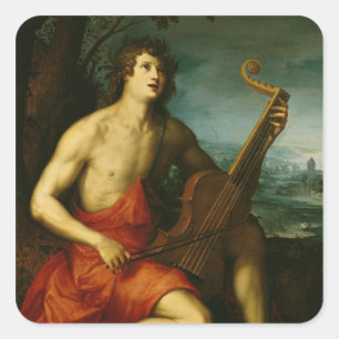 Apollo Square Sticker