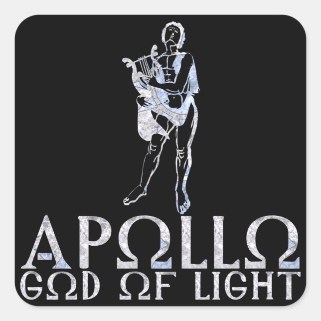 Apollo Square Sticker (Front)