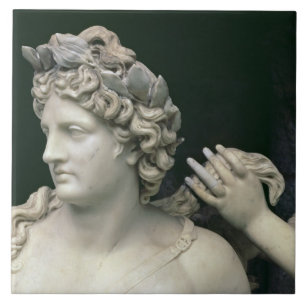 Apollo Tended by the Nymphs, detail showing the he Ceramic Tile