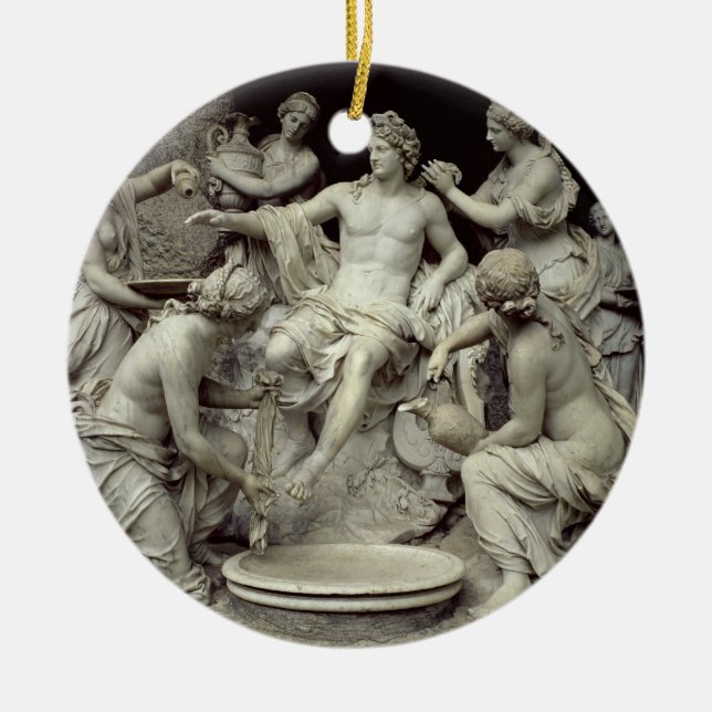 Apollo Tended by the Nymphs, intended for the Grot Ceramic Ornament (Front)