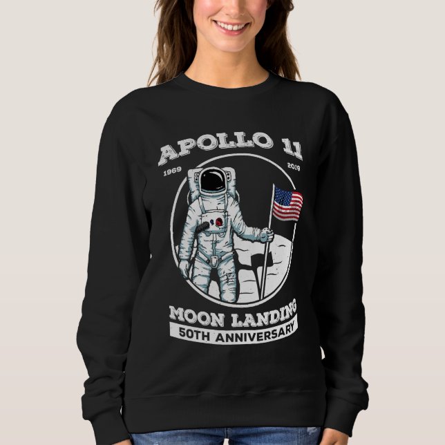 Apollo Th Anniversary Moon Landing Sweatshirt (Front)