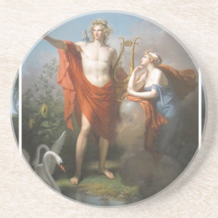 apollo & the muses coaster