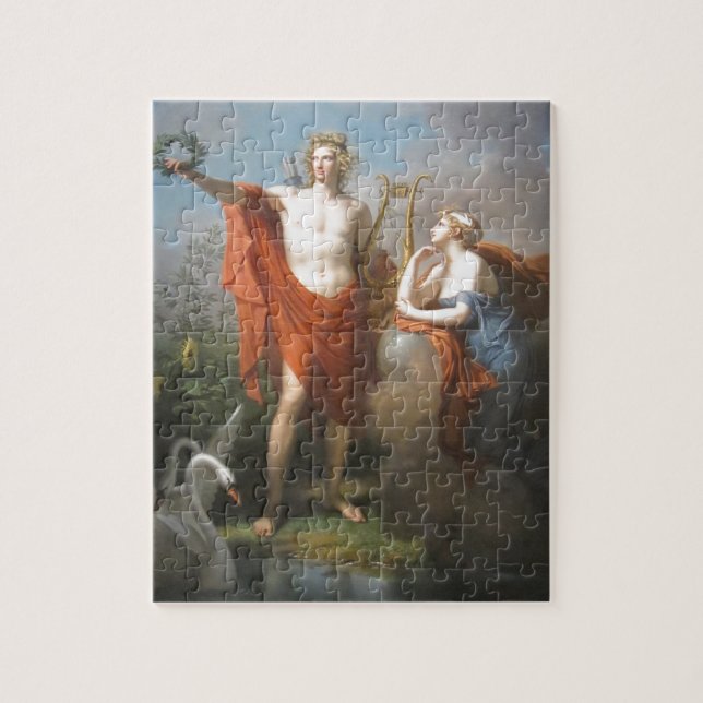 apollo & the muses jigsaw puzzle (Vertical)