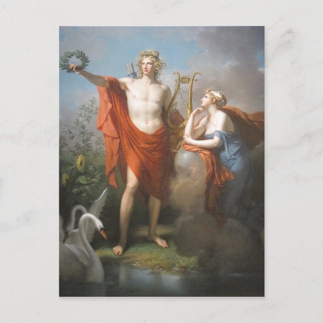 apollo & the muses postcard (Front)