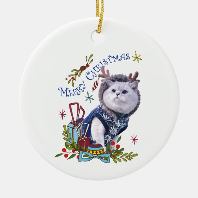 Apollo's Christmas Ornament (Front)