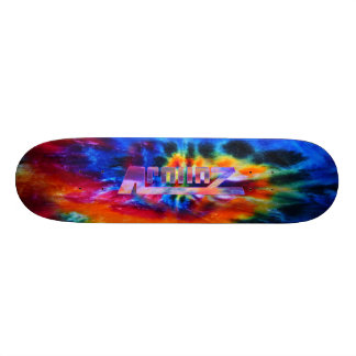 Apolloz Tie Dye Graphic Skateboard