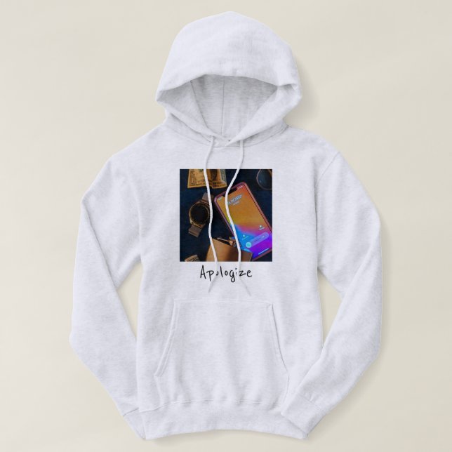 Apologise Hoodie - Sam Isenberg (Design Front)
