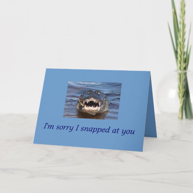 apology card (Front)